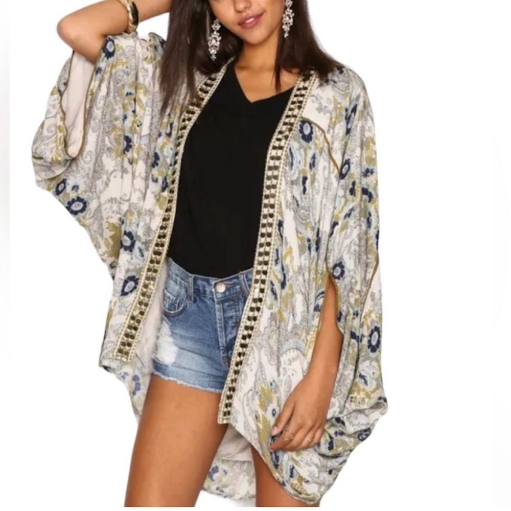 Free People Jaipur Kimono